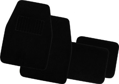 WILDCAT BLACK CARPET SET OF 4 MATS - 4 STAR