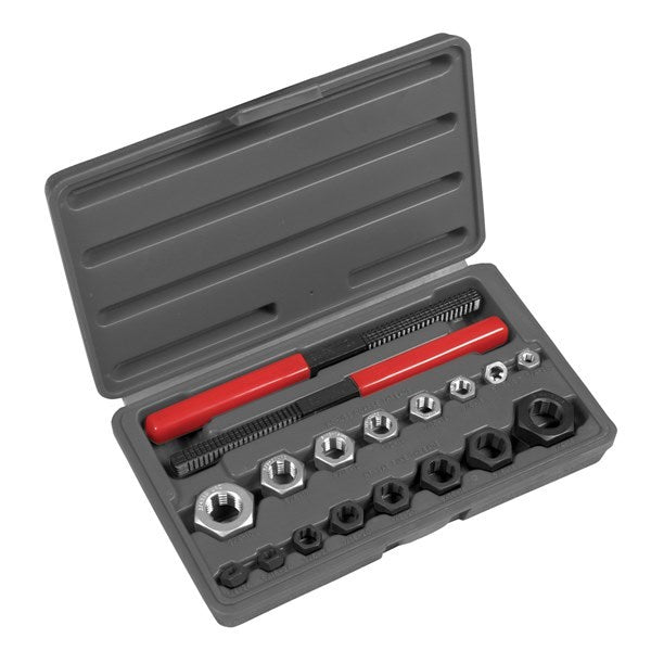 TOLEDO THREAD RESTORING SET UNF UNC 18PC