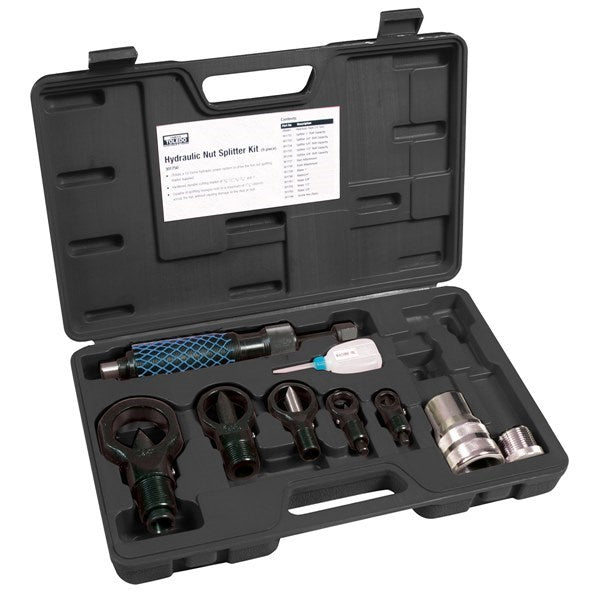 TOLEDO HYDRAULIC NUT SPLITTER KIT 9PC
