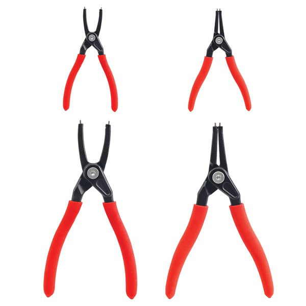 TOLEDO CIRCLIP PLIER SET HD. 4 PIECE