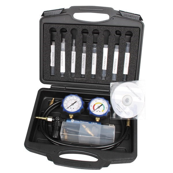 Sykes Cylinder Leakage Tester Dual Gauge