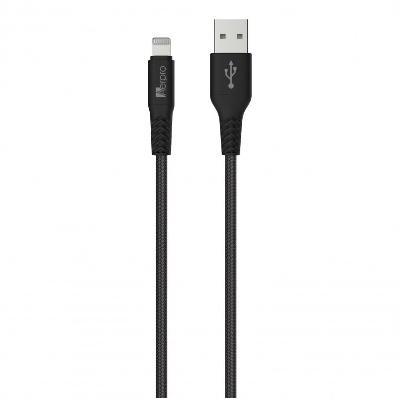AERPRO MICRO USB TO USB-A CABLE (1M / BLACK)