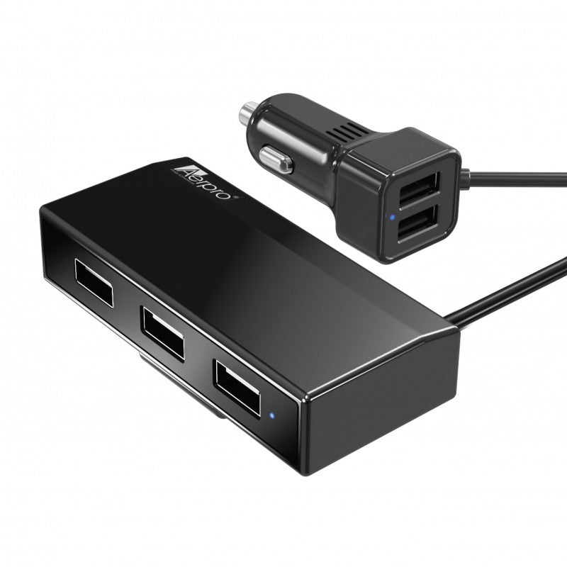 AERPRO PREMIUM LIGHTNING TO USB-A CABLE (1.5M / BLACK)
