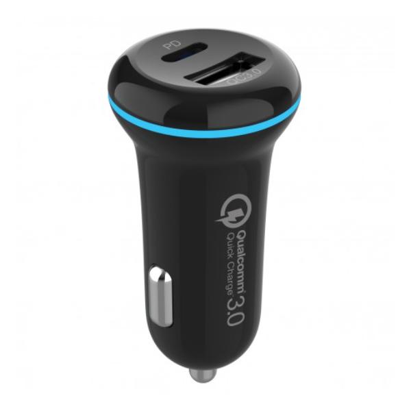AERPRO DUAL USB IN-CAR CHARGER