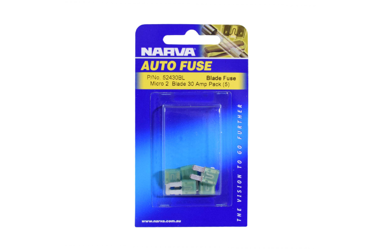 Narva Micro 2 Blade Fuse 30Amp Pack Of 5