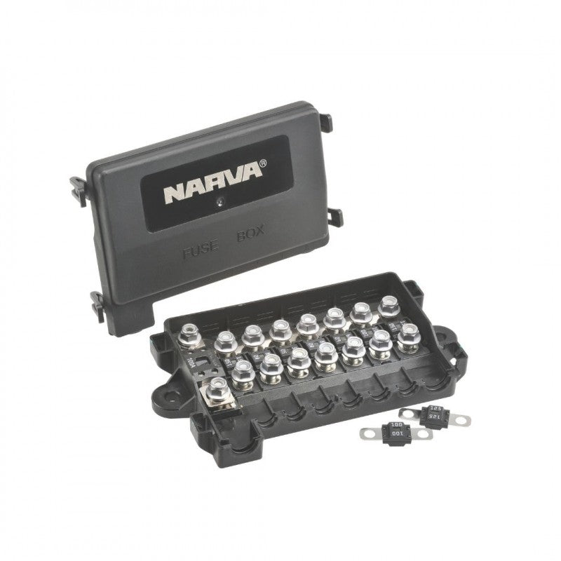NARVA 8 WAY ANS(MIDI) ANM(MEGA) FUSE BOX