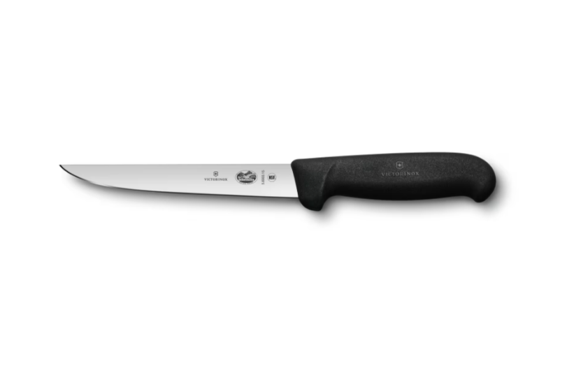 Victorinox Boning Knife 5.6003.15cm Straight Blade Black Handle
