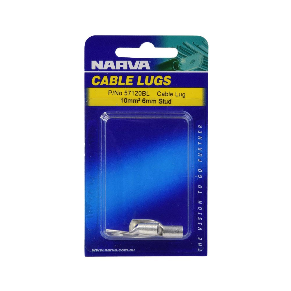 Narva Cable Lug 10mm2 6mm Stud