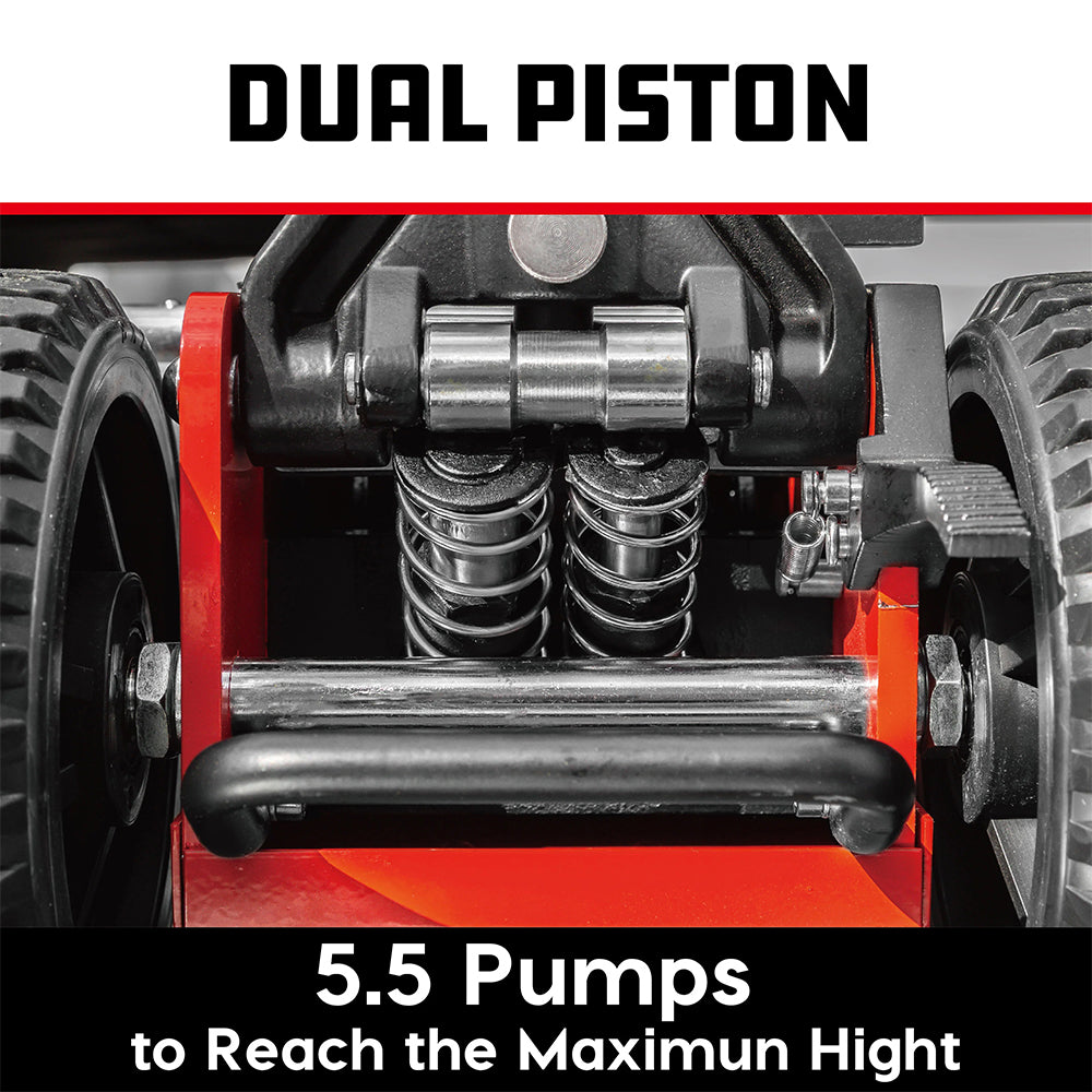 Powerbuilt 1.5T BIG WHEEL OFF ROAD JACK