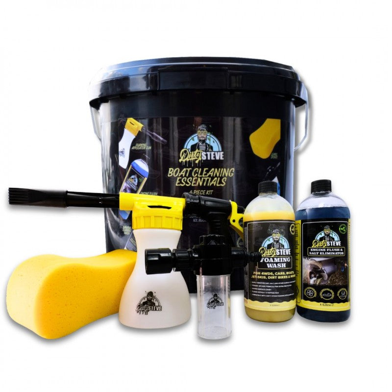 DIRTY STEVE MARINE CLEANING KIT 6 PIECES