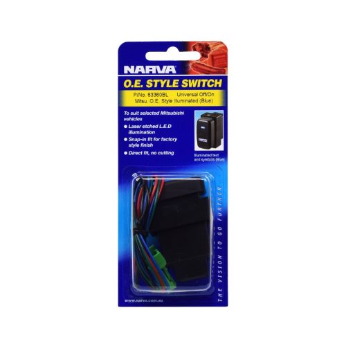 Narva Oe Style Mitsubishi Blank Switch 12V