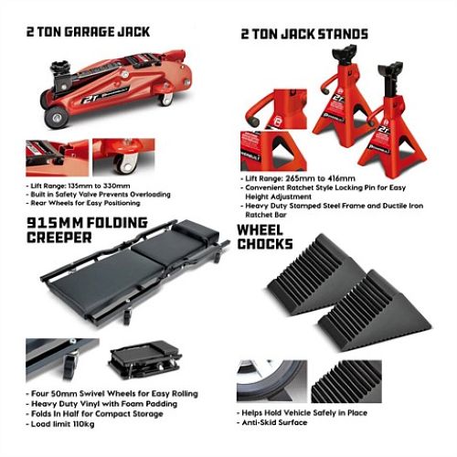 Powerbuilt 6PC GARAGE SERVICE COMBO