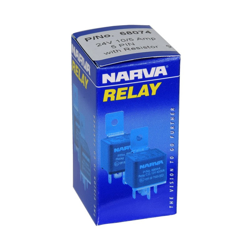 Narva Relay Micro 24V 5Pin 10/5Amp