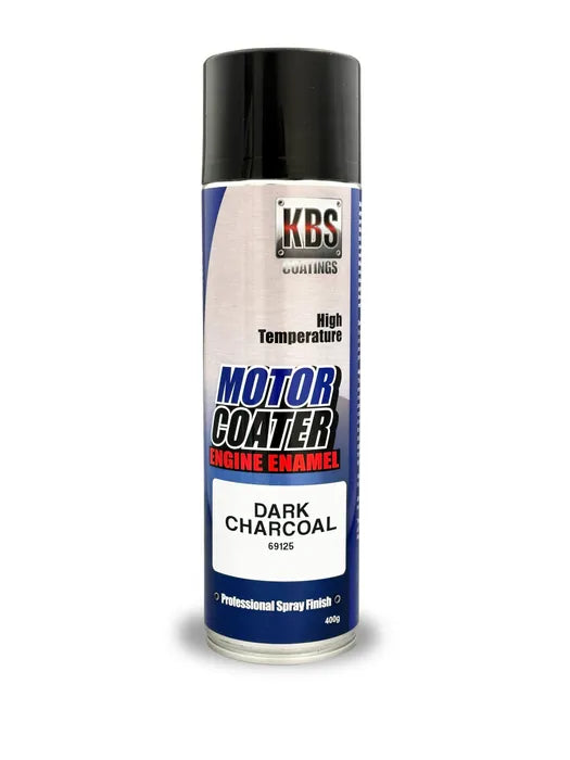 Kbs Engine Enamel Motorcoater Chevy Dark Charcoal 400G Aerosol