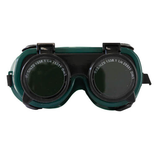 BOSSWELD GAS WELDING FLIP UP GOGGLES - SHADE 5