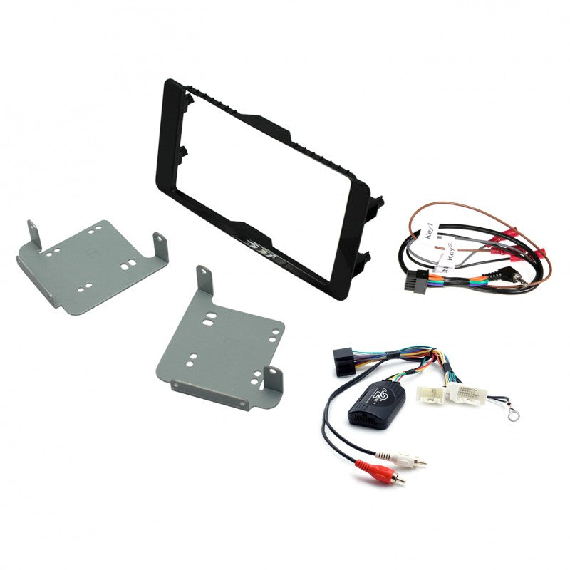 AERPRO INSTALL KIT TO SUIT MITSUBISHI TRITON MQ/MR (GLOSS BLACK)