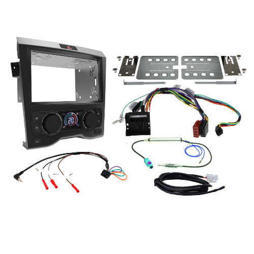 AERPRO INSTALL KIT HOLDEN COMMODORE VE S1 SINGLE ZONE CLIMATE BLACK