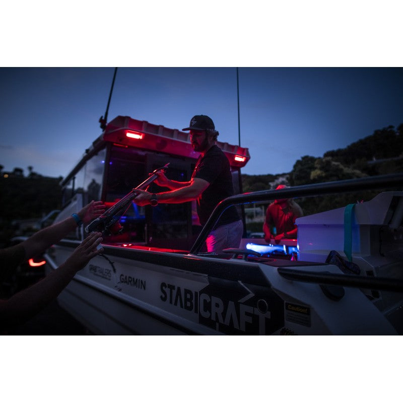 NARVA BLACK LED DECK LAMP RED/WHITE LIGHT OUTPUT PACK OF 10