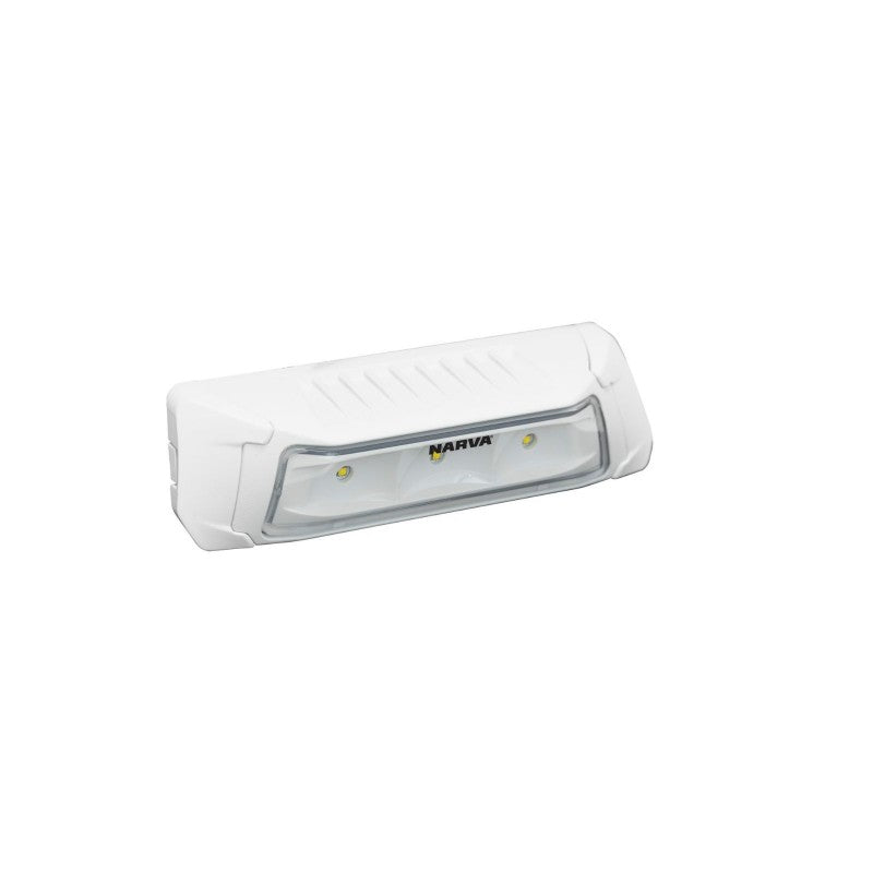 NARVA 9-33V LED Scene Lamp Flood Beam Dual Colour White Housing