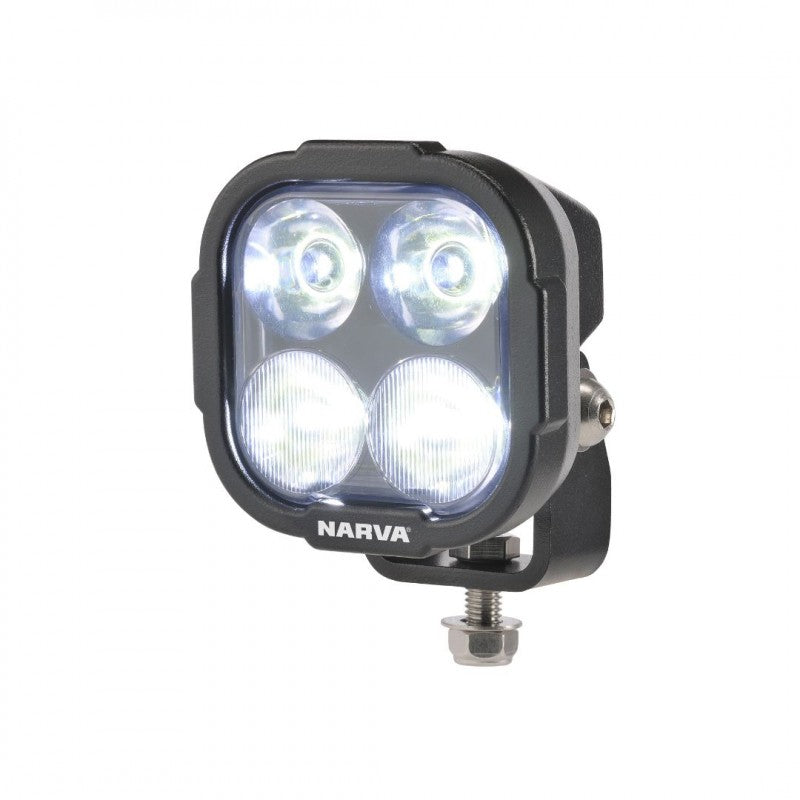 NARVA MICROLUX 9-33V 4 LED WORK LAMP HYBRID BEAM