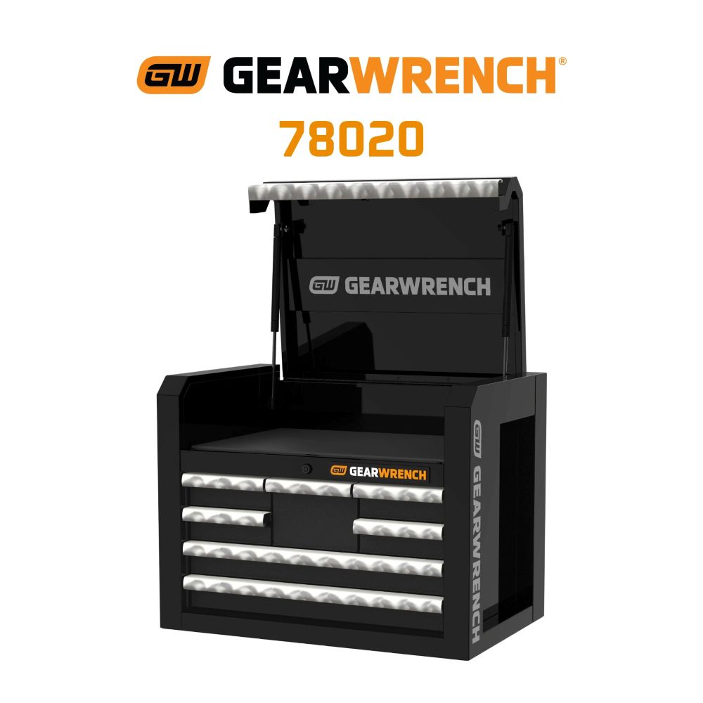 Gearwrench 135 Piece Combination Tool Kit + 28 Inch Tool Chest New