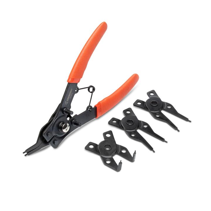 CRESCENT 5 Piece Combination Snap Ring Pliers Set