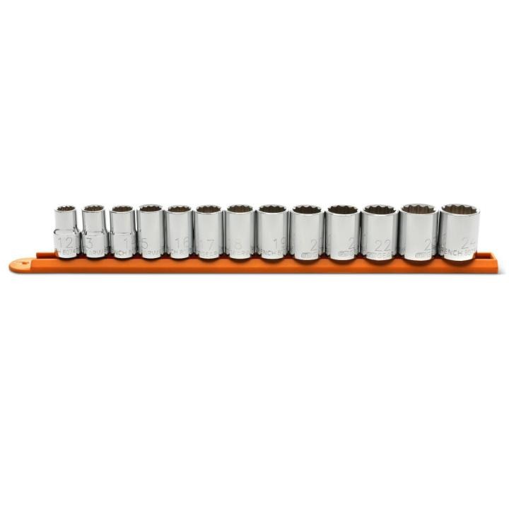 Gearwrench Set Skt Std Met 1/2Dr 12Pt 13Pc