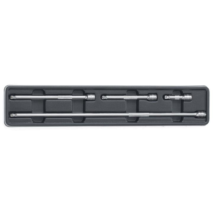 GW 4 Piece 1/4 Inch Drive Wobble Extension Set