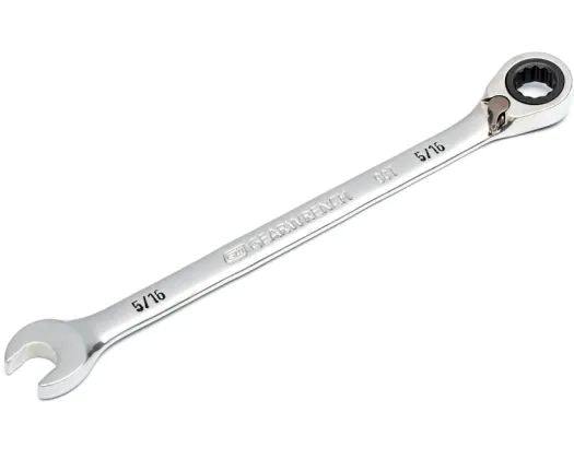 GEARWRENCH RATCHET SPANNER COMB REV 5/16IN