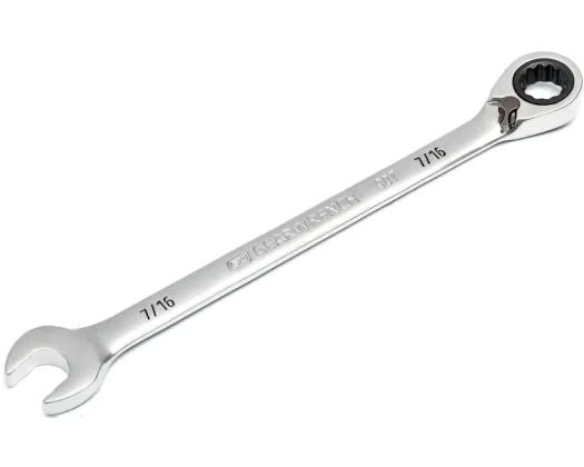 GEARWRENCH RATCHET SPANNER 90T COMB REV 7/16