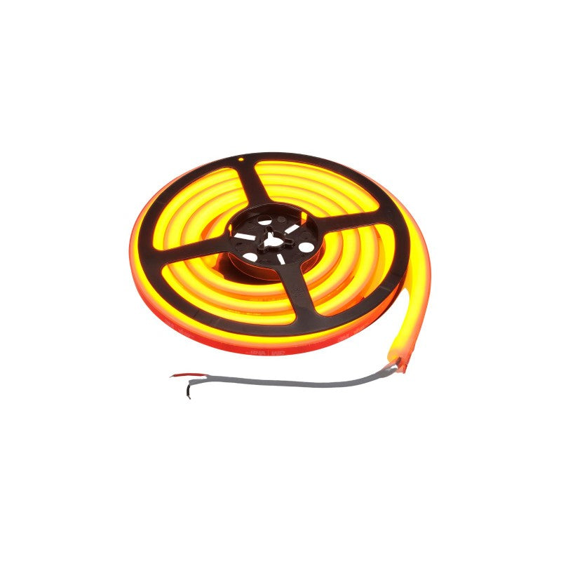 NARVA 12V 10X10 CURVE FRONT VIEW NEON STRIP AMBER