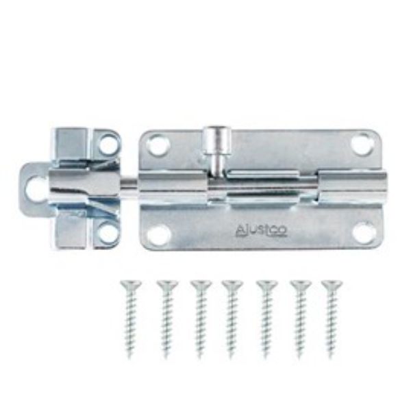 Gartner Ajustlock Zinc Barrel Bolt 100mm