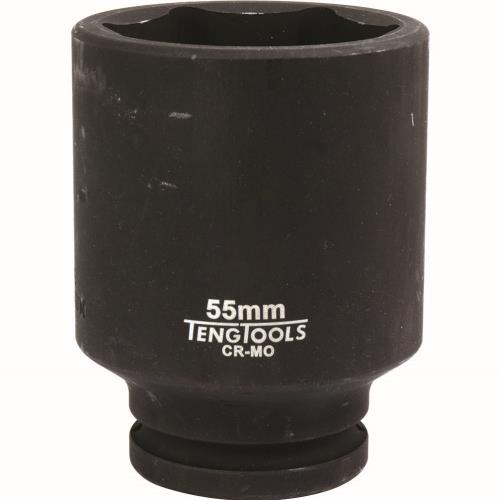 Teng 3/4in Dr. Deep Impact Socket 55mm