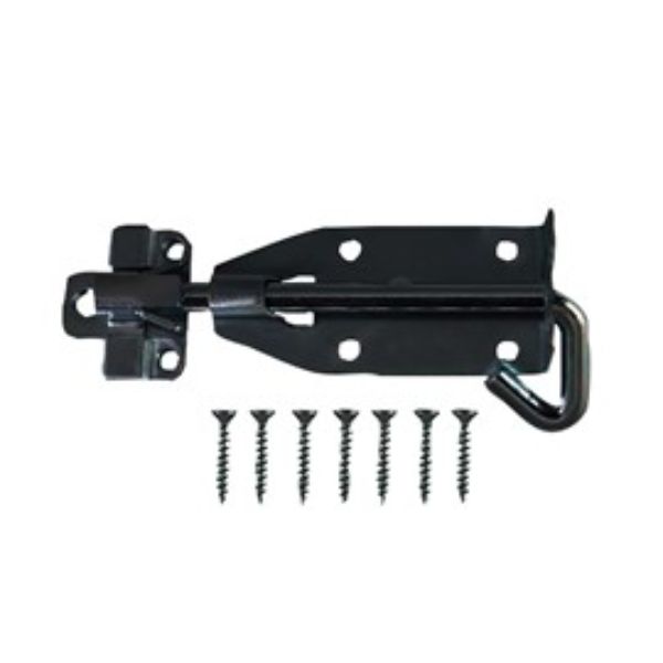 Gartner Ajustlock Black Double Eye Pad Bolt 125mm