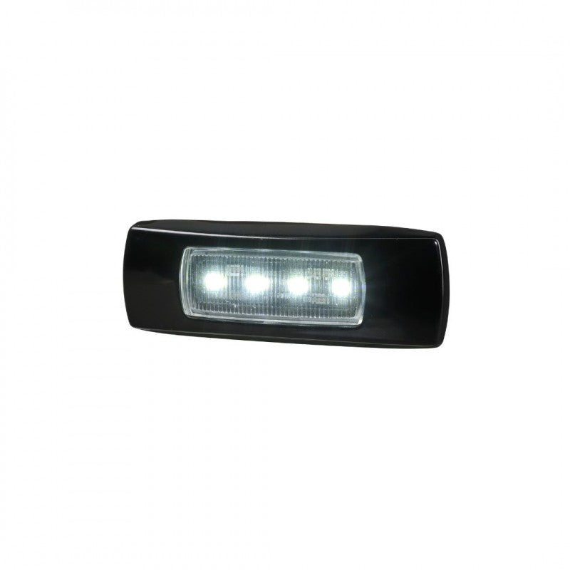 NARVA 9-33V MDL68 LED SIDE MARKER WHITE 0.5M BLACK