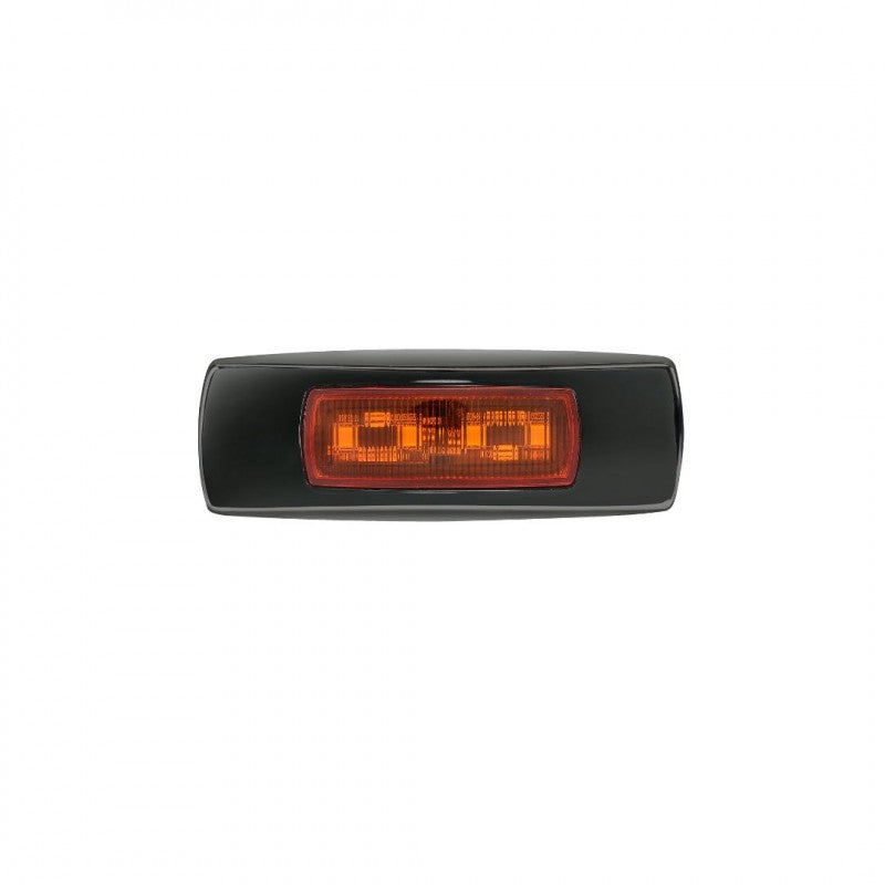 NARVA 9-33V MDL68 LED FRONT MARKER AMBER 0.5M BLACK