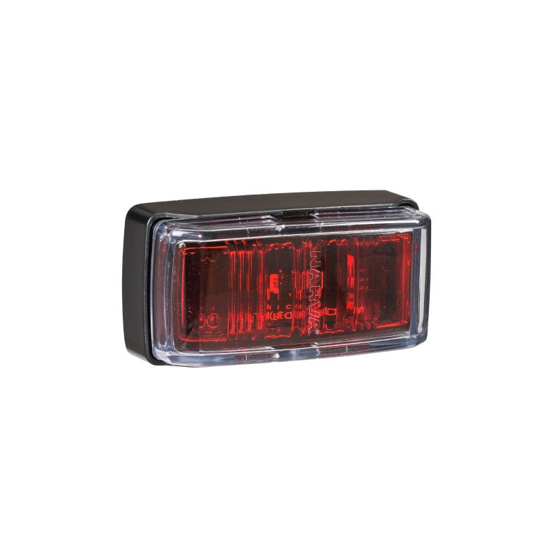 NARVA 9-33V Mdl81 LED Rear End Out Red Blk Deflector B 0.5M Cb