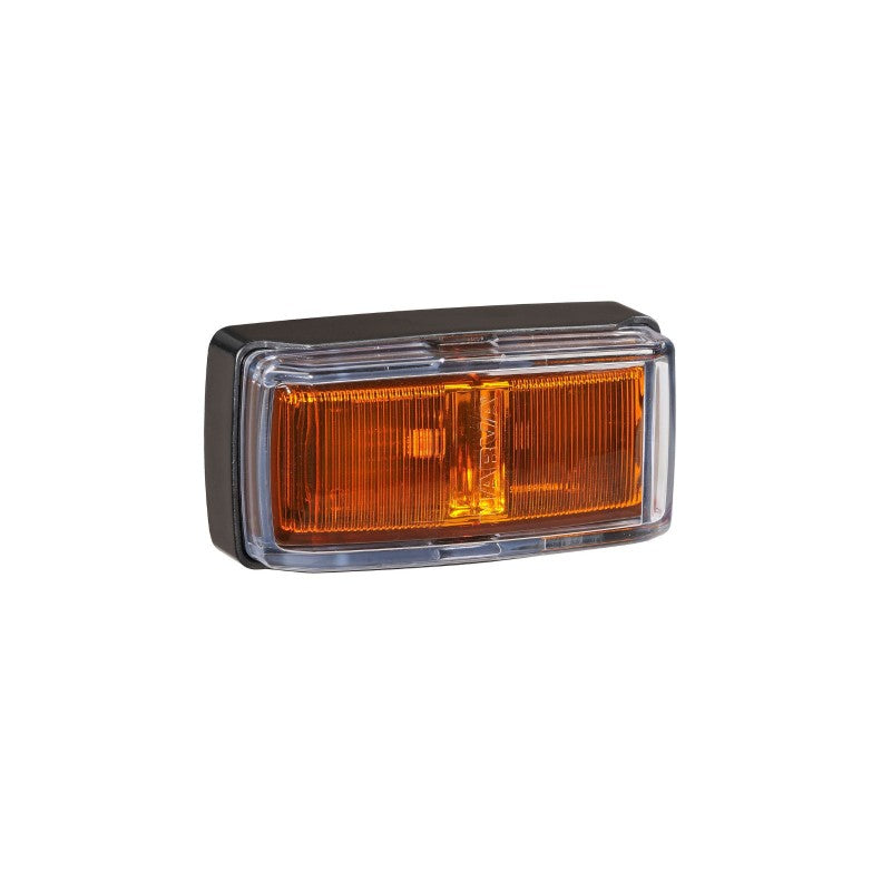 NARVA 9-33V Mdl81 LED Side Dir Indicator Amb Blk Deflector B 0.5M