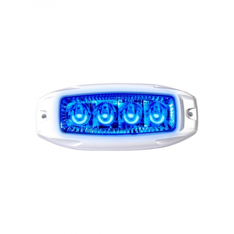 NARVA 12/24V BLUE UNDERWATER LAMP WHITE HOUSING