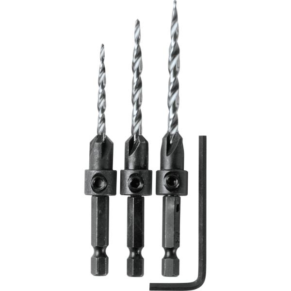 Makita 3PC COUNTERSINK DRILL BIT SET