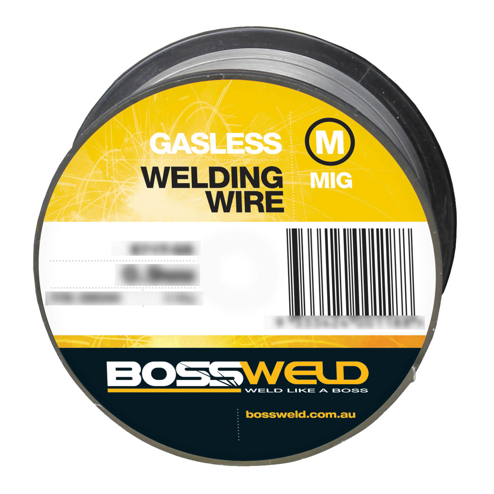 BOSSWELD MIG WIRE GASLESS - 0.8MM X 0.9KG