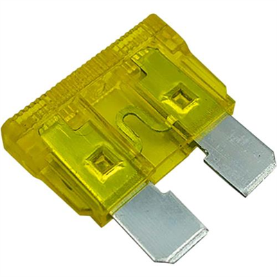 Champion Af 20Amp Standard Blade Fuse Yellow - 50Pk