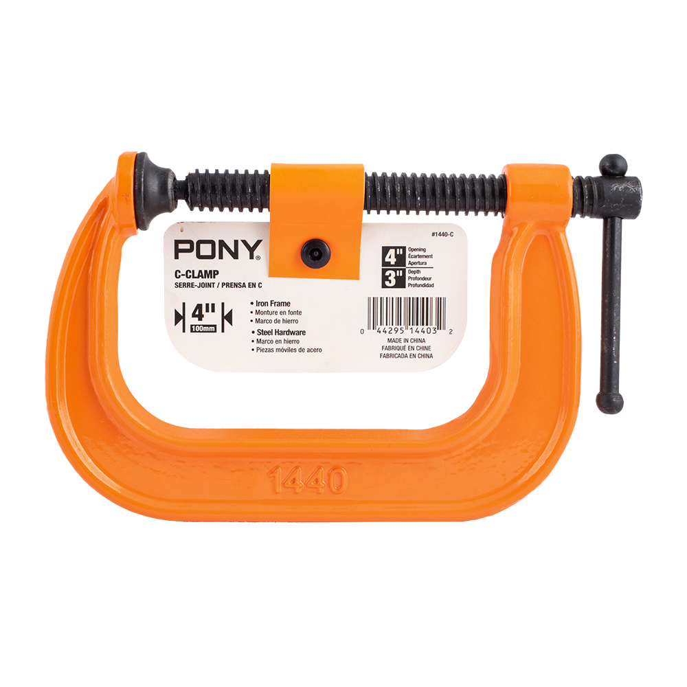 PONY JORGENSEN 100mm Classic Light-Duty C-Clamp