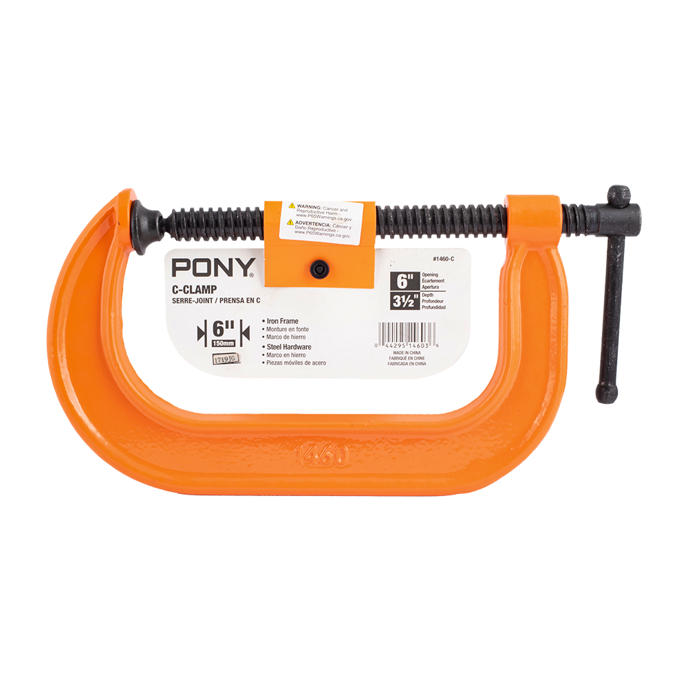 PONY JORGENSEN 150mm Classic Light-Duty C-Clamp