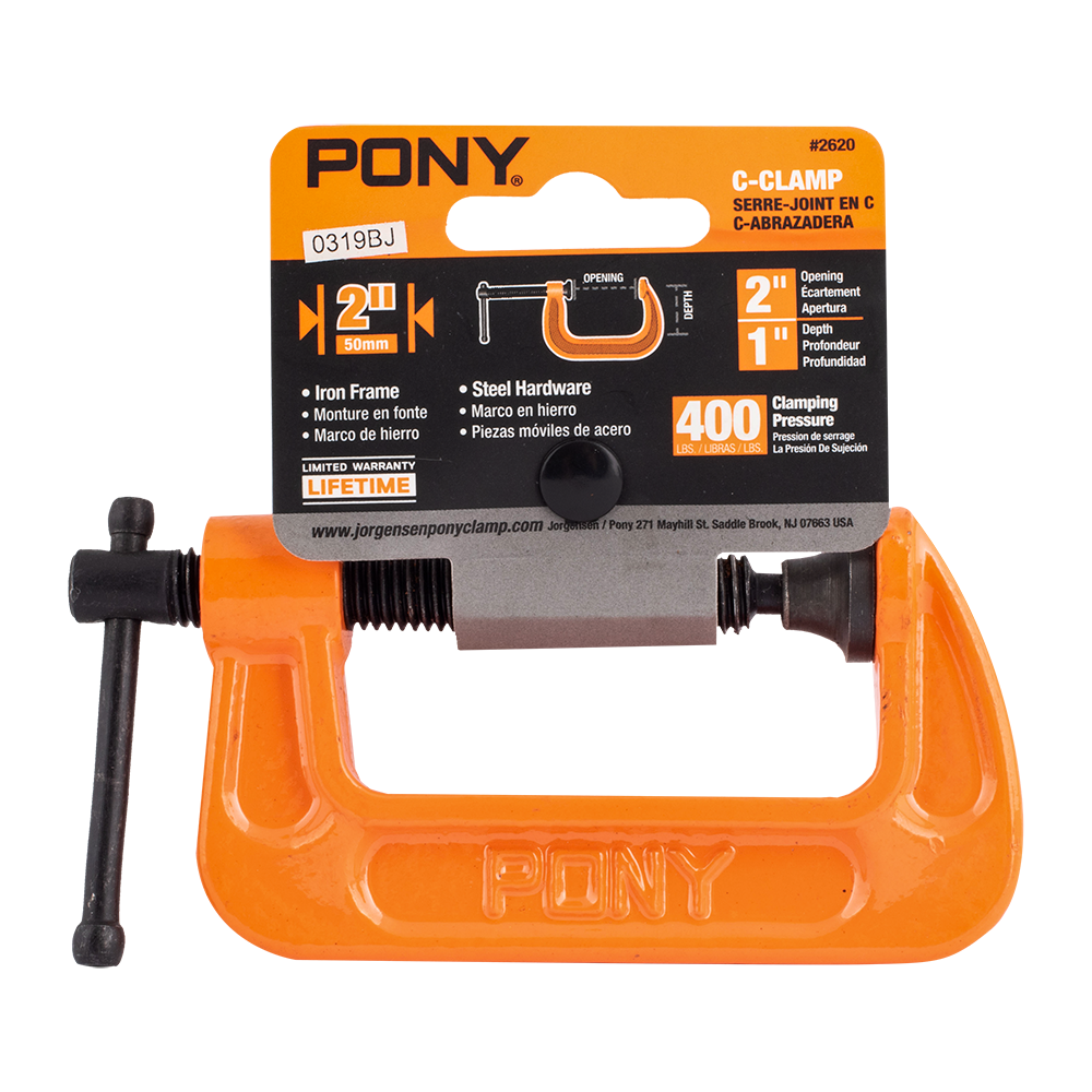 PONY JORGENSEN 50mm Classic Hobby C-Clamp