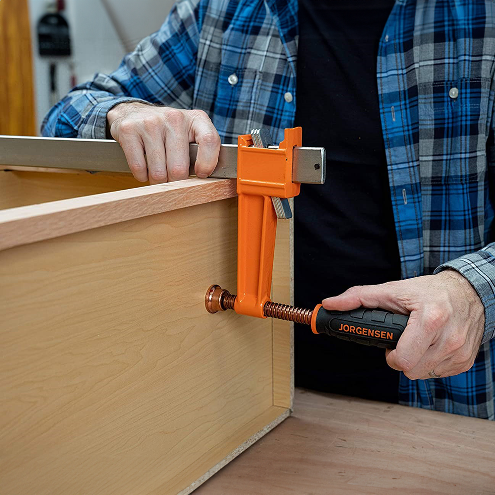 PONY JORGENSEN 600mm Deep-Reach Throat Bar Clamp