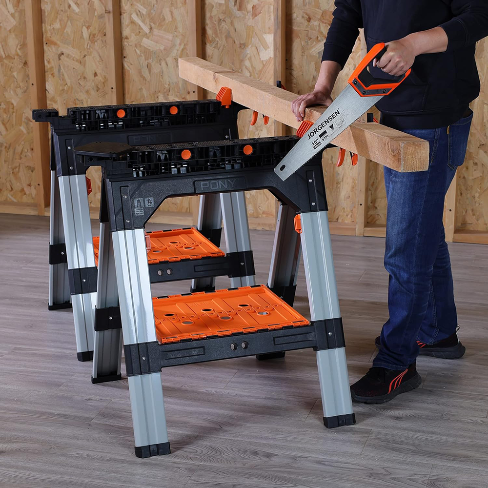 PONY JORGENSEN Clamping Sawhorses