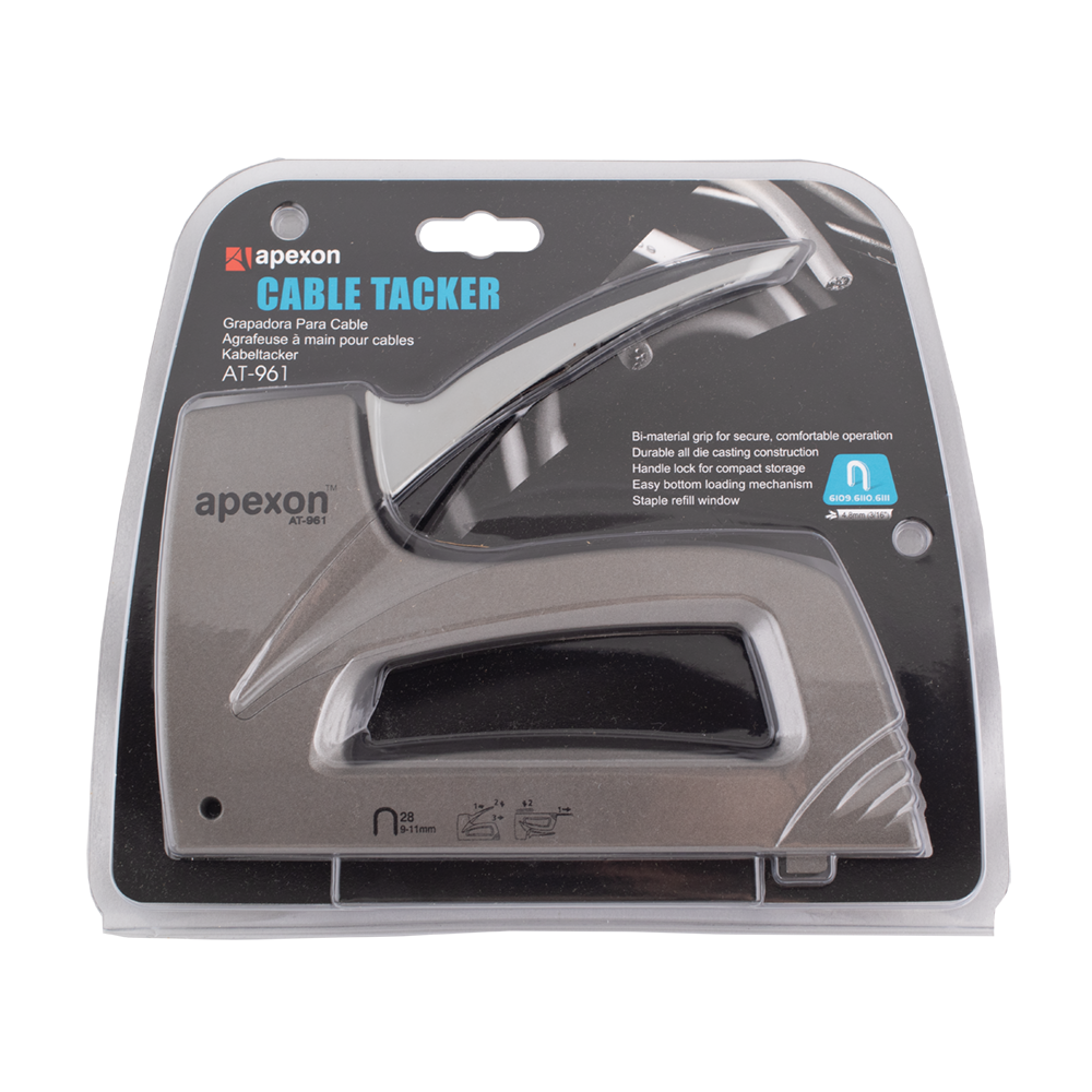 APEXON #AT-961 H/D CABLE TACKER - 4.8mm ART18