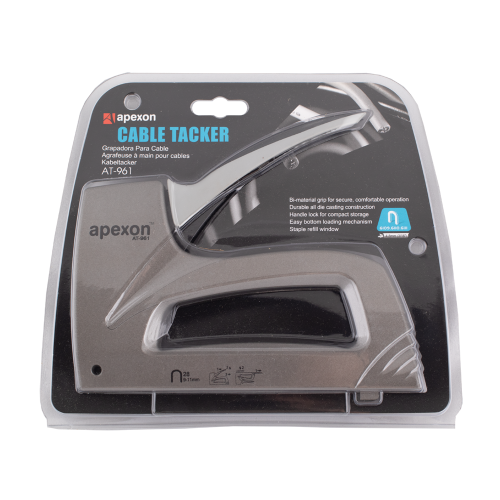 APEXON 4.8mm Heavy Duty Cable Tacker