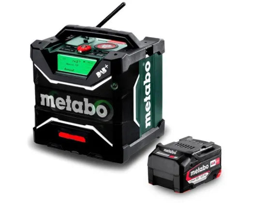 METABO 18V DIGITAL RADIO CHARGER WITH BONUS BATTERY